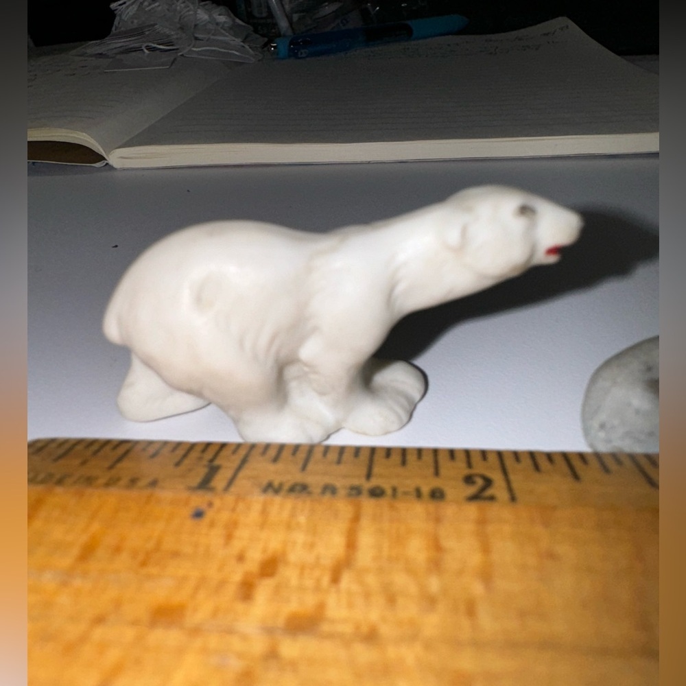 Lot of Miniature Figurines Frog Dog Turtle Polar Bear Animals Lamb Goat & Rabbit - Picture 9 of 16